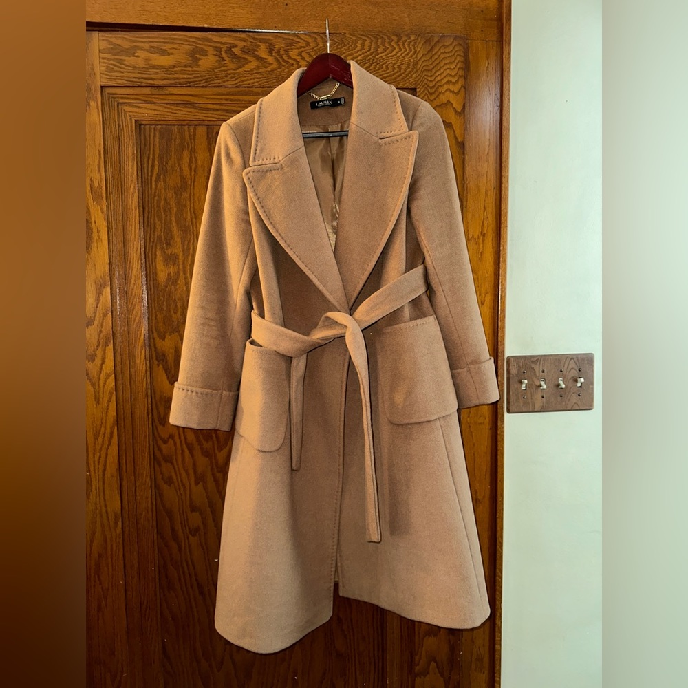 Lauren by Ralph Lauren Wrap Coat - Size 8